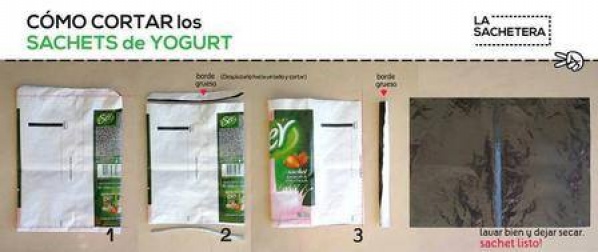 Los envases y un proyecto solidario